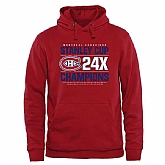 Men's Montreal Canadiens Rinkside Victor Pullover Hoodie - Red,baseball caps,new era cap wholesale,wholesale hats